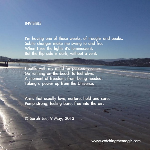 Invisible_a poem_Lyall Bay Beach