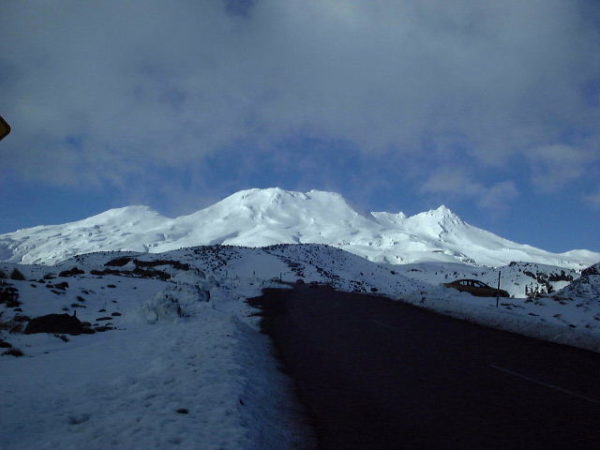 the mountain road