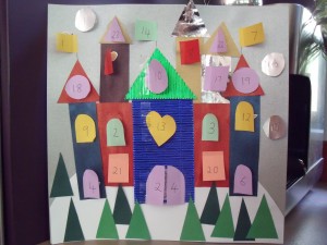 Sophie's advent castle