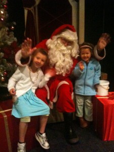 Father Christmas at Kirkcaldie & Staines