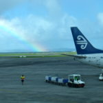 A welcome rainbow in Auckland and butterflies [Day 1]