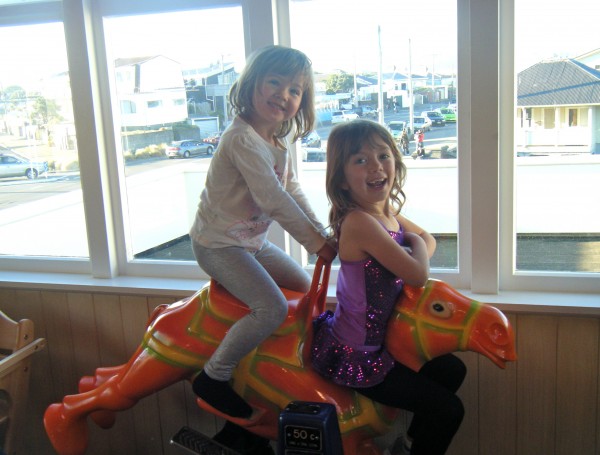 Camel ride at Maranui Lyall Bay