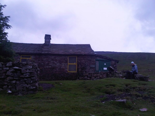 Gregs Hut, ust below the peak of Cross Fell