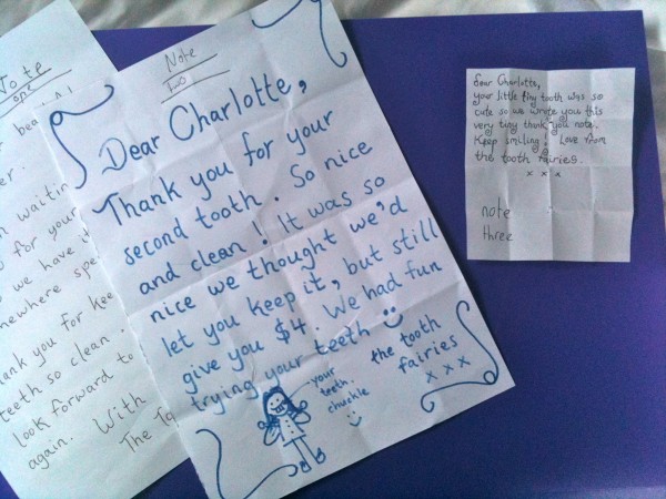 charlottes letters from the tooth fairies charlottes letters from the tooth fairies