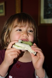 fancy cucumber sandwiches taste good