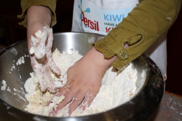 Rub in the butter Rub in the butter