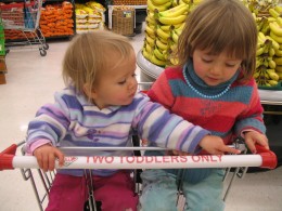 Two toddlers 2007