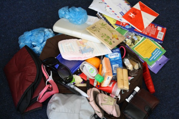 Contents of bag