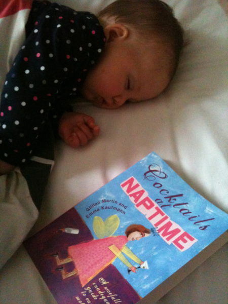 Reading whilst bubs naps