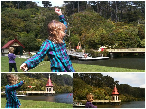 Kite flying at Karori