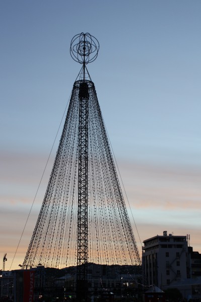 Telecom tree at Carols by Candlelight