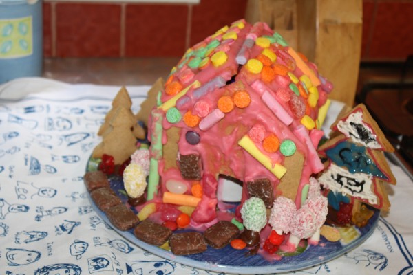 2010 Psychedelic gingerbread fairy house