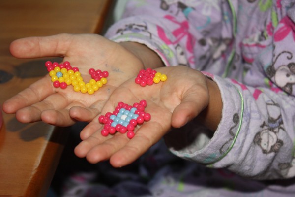 Charlotte's aqua beads