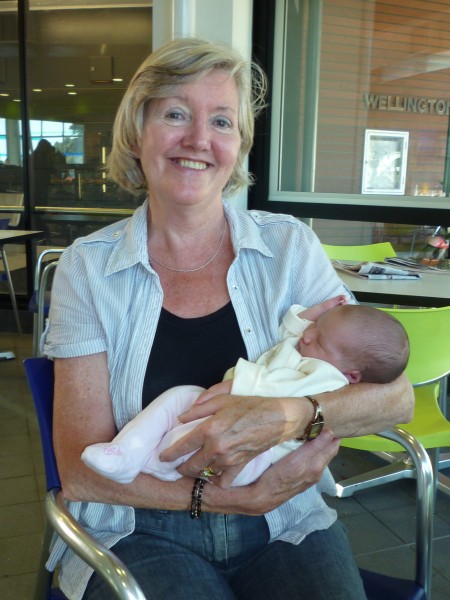 'Chicken' Grandma & baby Alice Feb 2010