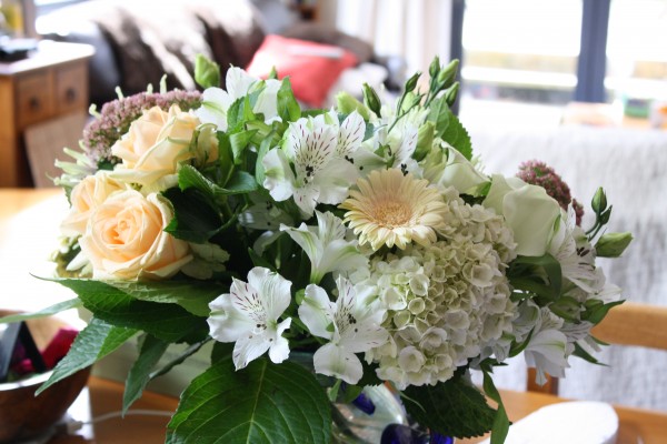 Thank you flowers from a friend