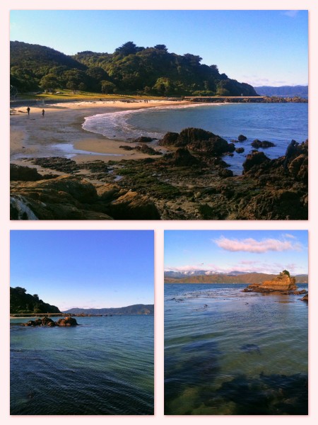 Beautiful Scorching Bay bathed in winter sunshine