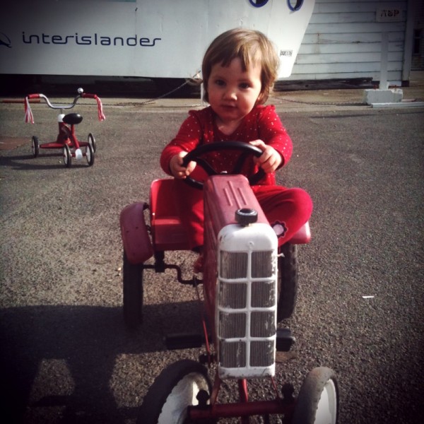 Alice likes the tractor