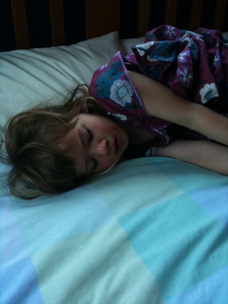 Sophie very upset & the tough part of parenting
