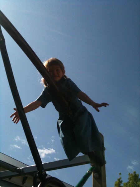 Dare devil Sophie