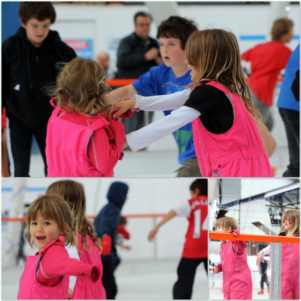 Sisterly solidarity on ice