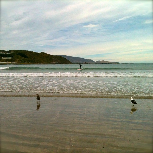 Catching a wave