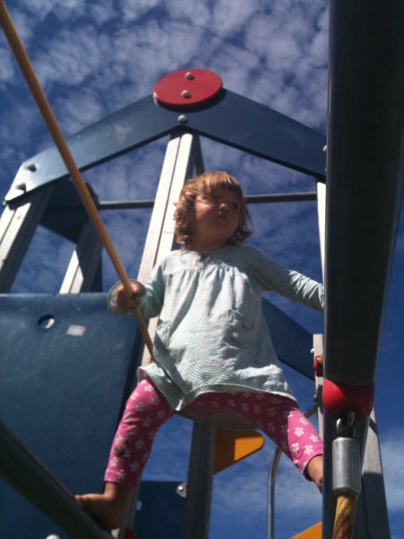 Alice being brave!