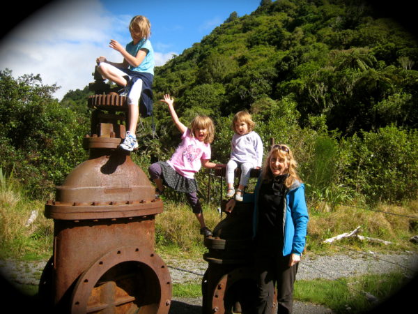 At Zealandia, Wellington, on Day 3 of Auntie Claire's visit to NZ