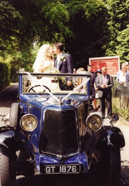 Hubbie and I on our wedding day 1999