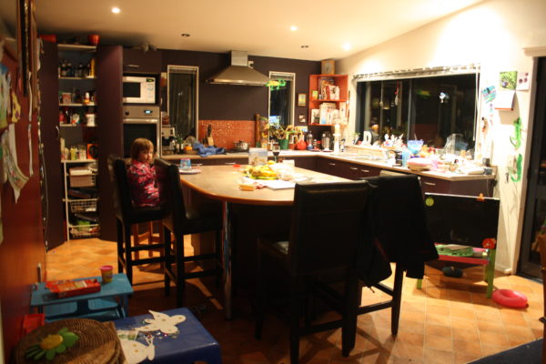 My kitchen 7pm, Friday night in Autumn