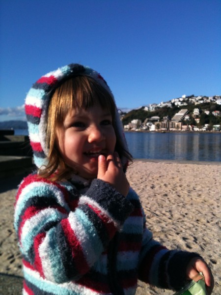 Alice at Oriental Parade