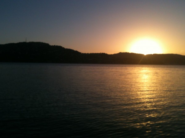 Sunset from Shelly Bay, Wellington