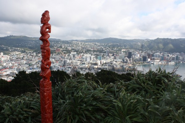 Wellington city from Mt Victoria