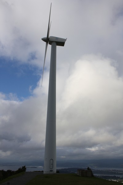 NZ's oldest operational wind turbine in Brooklyn, Wellington