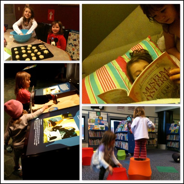 Learning, baking, reading, playing