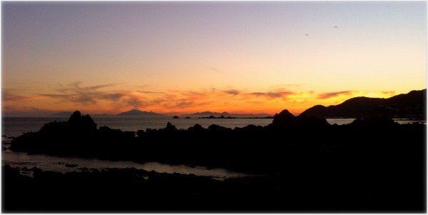 Sunset at Princess Bay