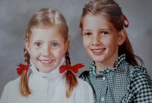 My sister and I