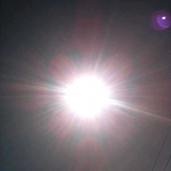 Partial eclipse of the sun