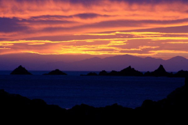 Sunset at Princess Bay