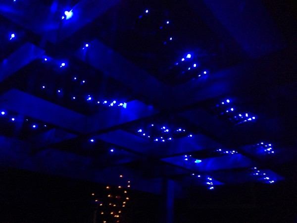 Santa's landing lights