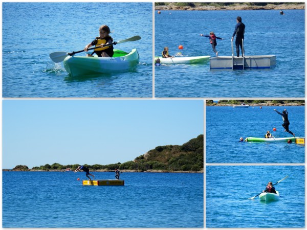 Kayaking at Island Bay