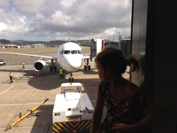 Grandma & Grandad arrive in Wellington!