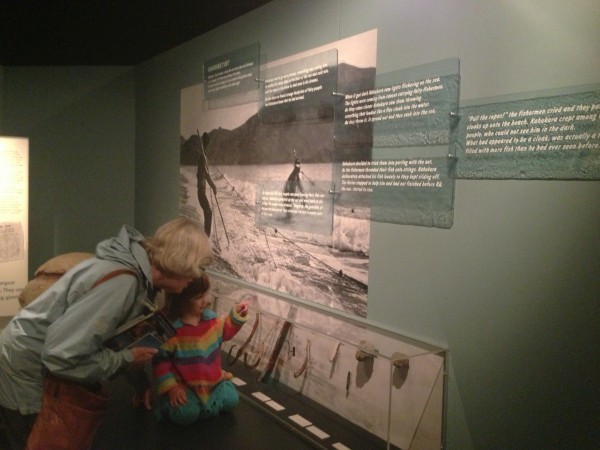 Grandma and Alice at Nelson museum