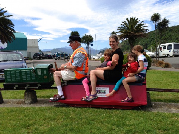 Train ride at Picton