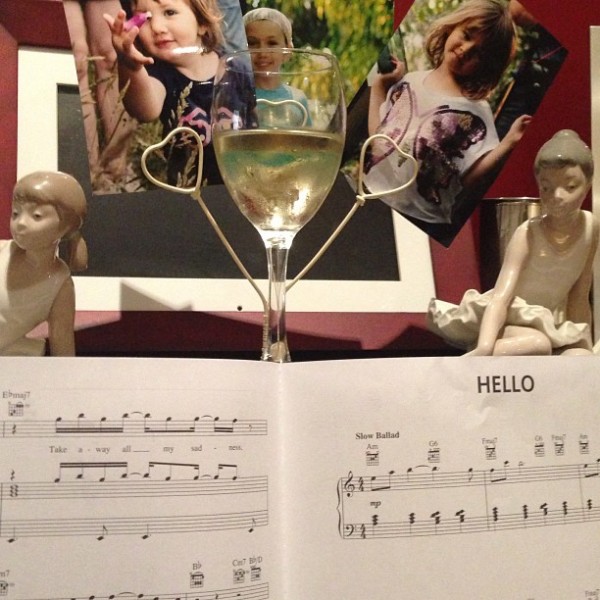 Hello - a moment on the piano of escapism