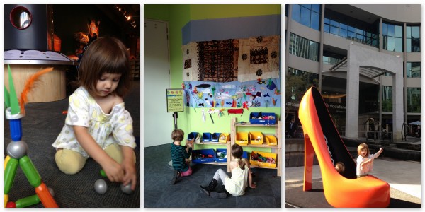 Thursday fun at Te Papa with all three of my girls