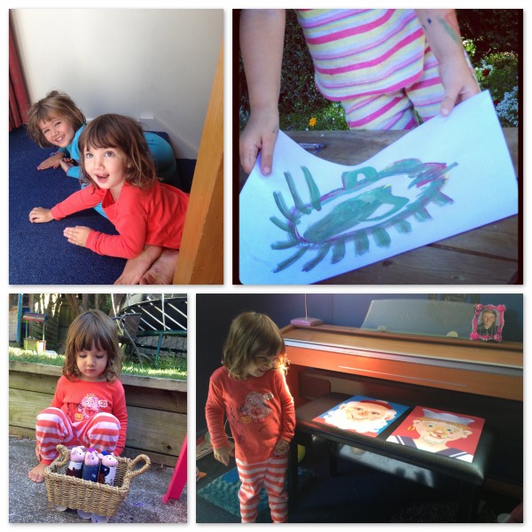 Alice being creative