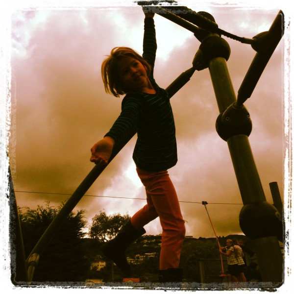 Hanging around