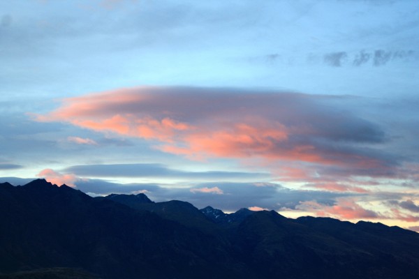 Remarkables at sunrise