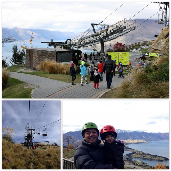Off for a ride on the Luge!