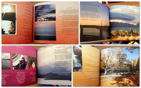 Photo poetry book